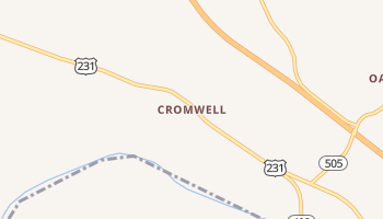 Cromwell, Kentucky map