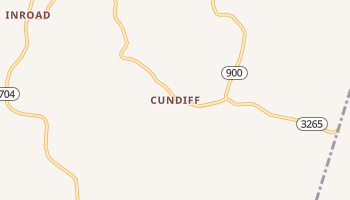 Cundiff, Kentucky map