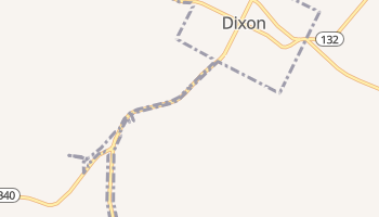 Dixon, Kentucky map
