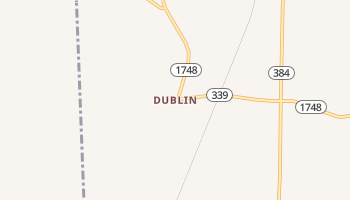 Dublin, Kentucky map