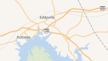Eddyville, Kentucky map
