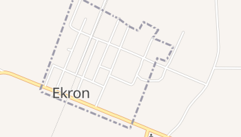 Ekron, Kentucky map