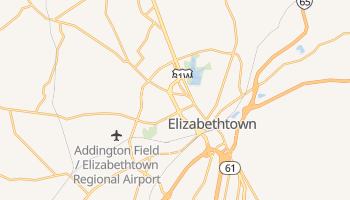 Elizabethtown, Kentucky map