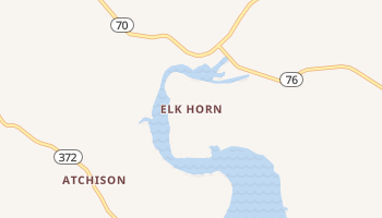 Elk Horn, Kentucky map