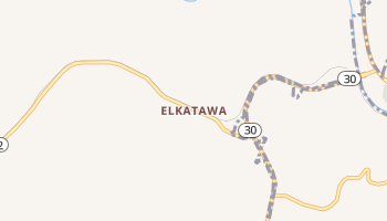 Elkatawa, Kentucky map