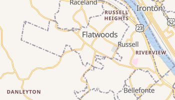 Flatwoods, Kentucky map