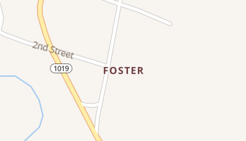 Foster, Kentucky map