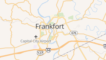 Frankfort, Kentucky map