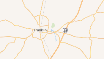 Franklin, Kentucky map