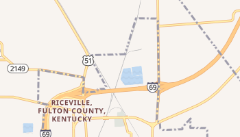 Fulton, Kentucky map