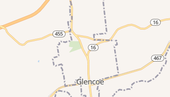 Glencoe, Kentucky map