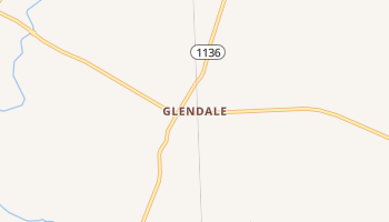 Glendale, Kentucky map
