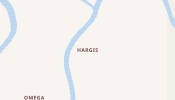 Hargis, Kentucky map