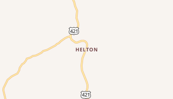 Helton, Kentucky map