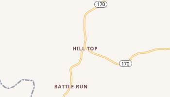 Hill Top, Kentucky map