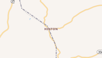 Hinton, Kentucky map