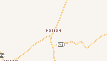 Hobson, Kentucky map