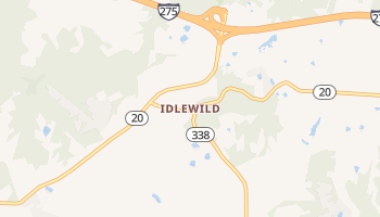 Idlewild, Kentucky map