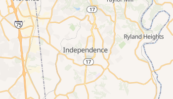 Independence, Kentucky map