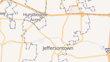 Jeffersontown, Kentucky map
