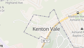 Kenton Vale, Kentucky map