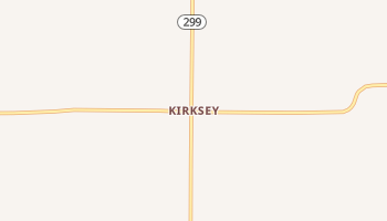 Kirksey, Kentucky map