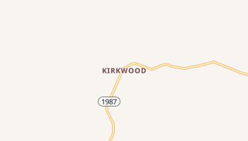 Kirkwood, Kentucky map