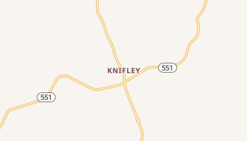 Knifley, Kentucky map