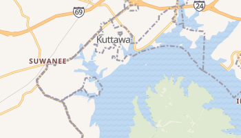 Kuttawa, Kentucky map