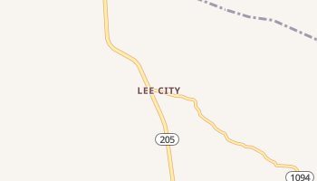 Lee City, Kentucky map