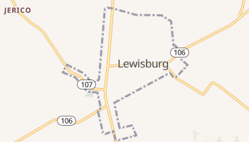 Lewisburg, Kentucky map