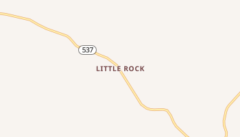 Little Rock, Kentucky map