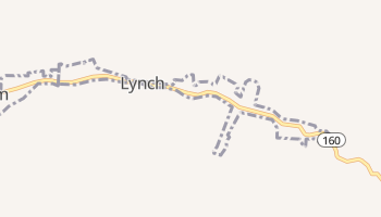 Lynch, Kentucky map