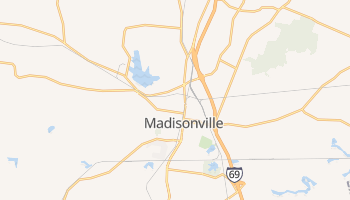 Madisonville, Kentucky map