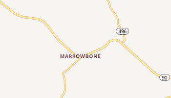 Marrowbone, Kentucky map