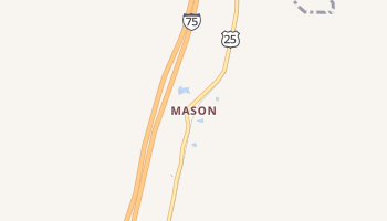 Mason, Kentucky map