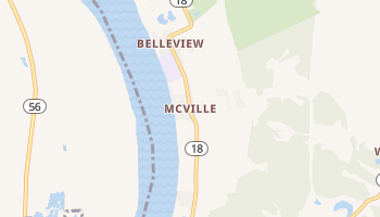 McVille, Kentucky map