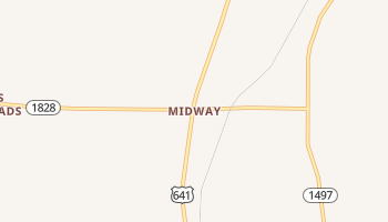 Midway, Kentucky map