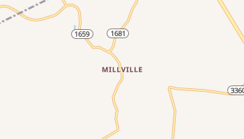 Millville, Kentucky map