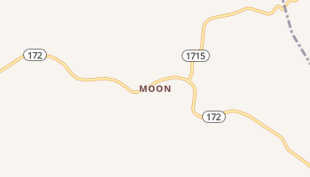 Moon, Kentucky map