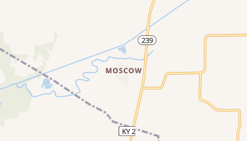 Moscow, Kentucky map