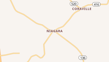 Niagara, Kentucky map