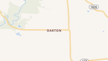 Oakton, Kentucky map