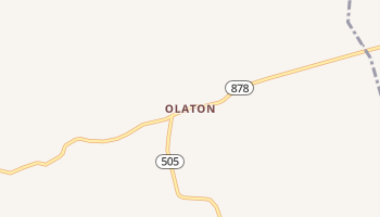 Olaton, Kentucky map