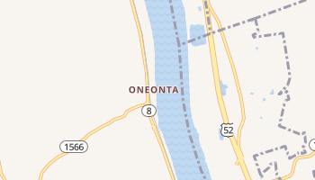 Oneonta, Kentucky map