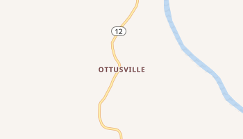 Ottusville, Kentucky map