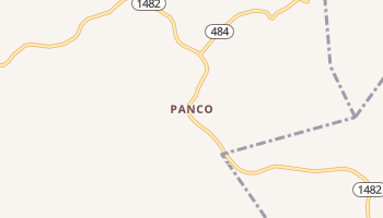 Panco, Kentucky map