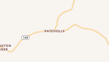 Patesville, Kentucky map