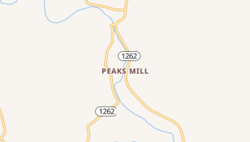 Peaks Mill, Kentucky map