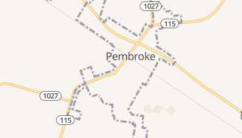 Pembroke, Kentucky map